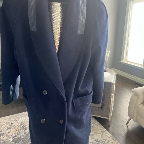 Vintage Luba Paris 1980s exceptionally tailored flight attendant inspired navy - Picture 15 of 17